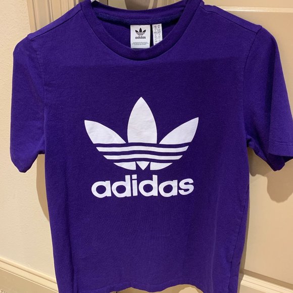 | Tops | Purple Adidas | Poshmark